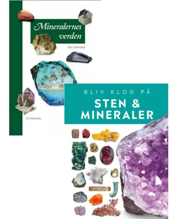 Bøger om mineraler og sten