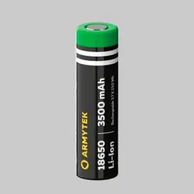 Armytek 18650 batteri (3500mAh) (Uden PCB) - 