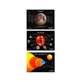 Levenhuk Space Plakats&aelig;t (3 stk.) - Plakater