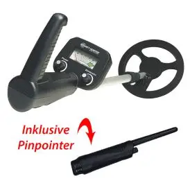 Bounty Hunter B&oslash;rne & Junior metaldetektor med Pinpointer - Metaldetektor