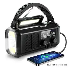 Astro Trek Pro II 3-i-1 N&oslash;dradio med 20000mAh powerbank - Outdoor